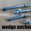 Stainless steel wedge anchor