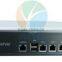 ROS 8 Gigabit Flow Control 1U Firewall Sever with I3 3210 CPU 1000M 6 82574L 2 groups Bypass 2 82580DB fiber ports IN-RBI38