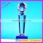 New Design Wholesale Custom Business Crystal Glass Shield Awards