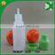 15ml soft e juice favor dropper bottle with long thin tip