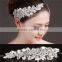 MYLOVE white crystal lace hair jewelry wedding hair accessory for bridal MLF106