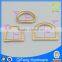 oval ring zinc alloy nickel color hardware