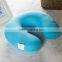 Spandex fabric solid color u shape microbeads pillow