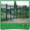 cheap and good quality standard galvanized palisade fence with RSJ post