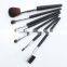 7pcs Goat Hair Brush Set Makeup For Beginners