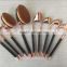 2016 world best selling products cosmetics golf makeup brushes free samples oval makeup brush set