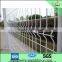 V curves wire mesh fence panels / lightweight garden welding fencing / bending triangle wire mesh fence