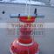 poultry equipments high strengh plastic pan feeder for broiler breeders