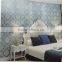 2016 Home decorative Cheap Embossing Vinyl PVC wallpaper building material