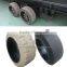 full size press on solid tires 22x9x16 16x6x10 1/2 12x4 1/2x8 for industrial vehicles
