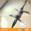 Electro Galvanized Security Fence Double Strand Barbed Wire
