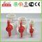 white pvc ball valve dn20 with female thread
