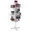 Magnetic Floor Spinner Free Standing Pegboard Display Stand