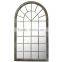 POWERLON Vintage Garden Iron Window Mirrors With Natural Beauty Reflection