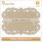 Green Field Leather Like Double Washable Kraft Paper Placemat