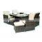 Most Hot Sale Rattan Outdoor furniture Set design Cube Sectional Sofa