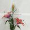 Real touch fake lily flower
