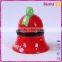 high quality colorful small ceramic christmas bell