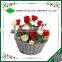 Trade assurance woven wicker basket flower pot