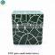 7 day glass candles Green Mercury Glass Pillar Christmas Candle Holder