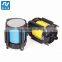Retractable belt Cassette for crowd stanchion,cassette belt with triangle locking