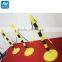 Black&Yellow Plastic Road Safety Barrier