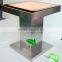 hot sale LED illumination glowing bar table cocktail table with remote controller