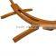 12-Feet Wood Hammock Arc Stand With Cotton Hammock Outdoor Garden Patio