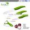 ABS processing high-grade 3 sets zirconia ceramic knives combination suit