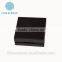luxury black painted wooden necklace package box,square wooden necklace storagebox