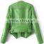 2016 high quality Guangzhou wholesale new fashon green women jacket model
