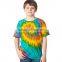 Custom Made Kids boy Top Quality Basic Tee Shirt in Tie Dyed 3d