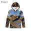 new style winter animal printed windproof men jacket