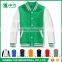 Wholesale Cheap Price Custom Design Mens College School Green Varsity Jacket