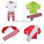 SGS family christmas kids girls adult pajamas stripe pajamas cotton children Christmas pajamas