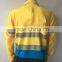 Manufacturer mens contrast safety reflective 3M tape silk-screen print high visibility polo shirt