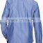 Dark blue striped shirt