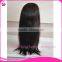 Unprocessed Real Virgin Hair Long Black Straight Hair Wig