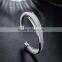 Real Silver Plated Brass Bangle Fashion Bracelet