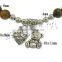 china cheap tiger eye charm bracelet