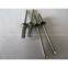 Stainless steel countersunk rivets closed
