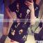 China Factory Summer Plain Color New Model Girl Dress/Special Customized Pattern Printed Latest Dress