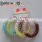 Transparent ColourfulTelephone Line Coil Hair Elastic Band Hair Tie