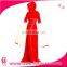 Fancy Dresses,Adult Costume Plus Size Feature women Gender Red Hooded Gown Medieval Costume