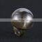 Exquisite Antique Copper Plated Zinc Alloy Round Glass Dry Dried Flower Dandelion Rings Vintage Jewelry