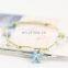 Simple cartoon bracelet female ceramic small adorn article bell bracelets lovely couples jewelry birthday gift