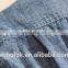 Stylish factory OEM mens denim washed cotton fitness long sleeve shirt