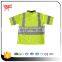 100% Cotton reflective polo t-shirt on road safety KF-139-G