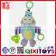 Cute Baby teether plush toy musical baby toys baby rattle/ Plush baby teether rattle / Animal soft plush teether toy