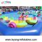 Hot sale water plastic toy lake kids hand power paddle boat from china